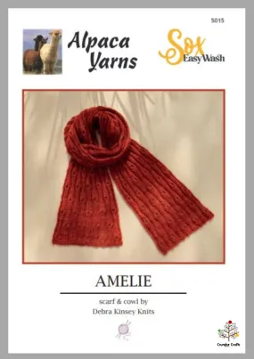 5015 Amelie Scarf & Cowl (e-pattern)