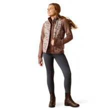 Ariat Yth Bella Insulated Reversible Gilet Scattering Horses