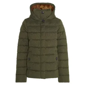 Barbour Camellia Puffer Ladies Jacket - Olive