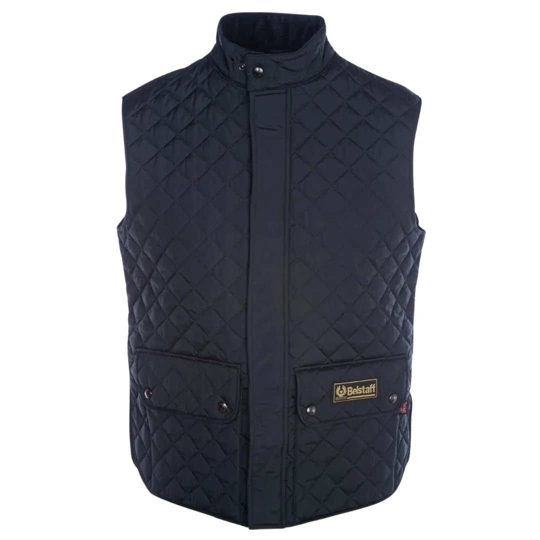 Belstaff Dark Navy Waistcoat Gilet Jacket