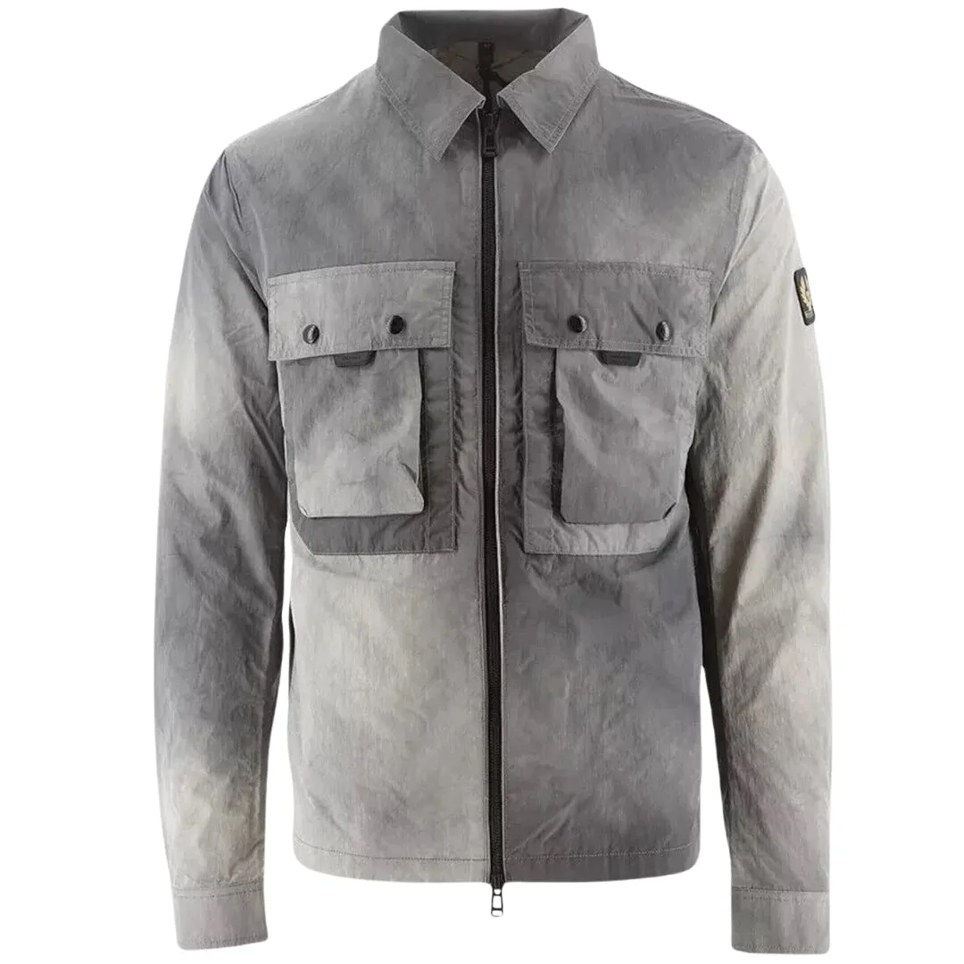 Belstaff Tour Old Silver Overshirt Grey Jacket