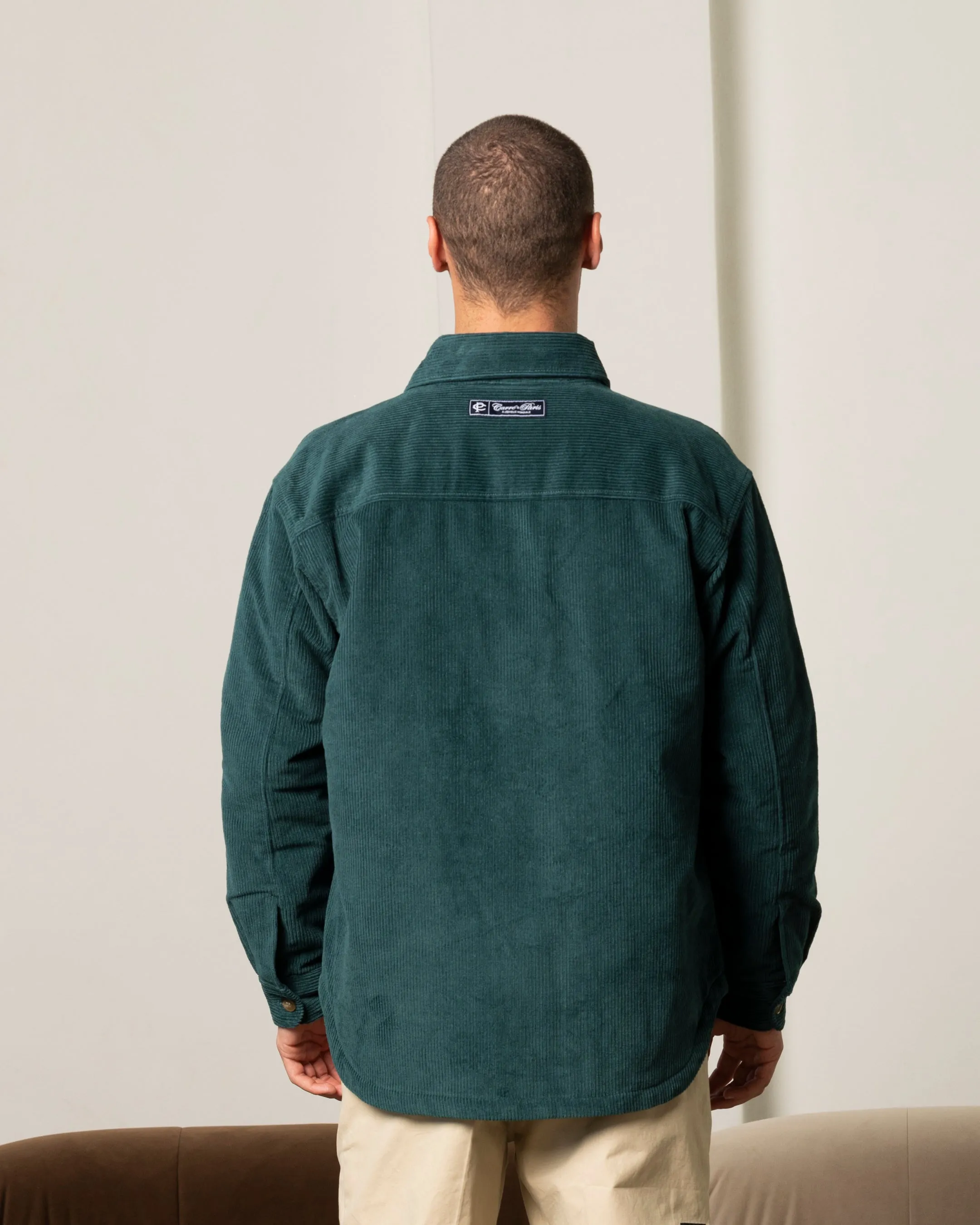 Carre Corduroy Trade Jacket Forest Green