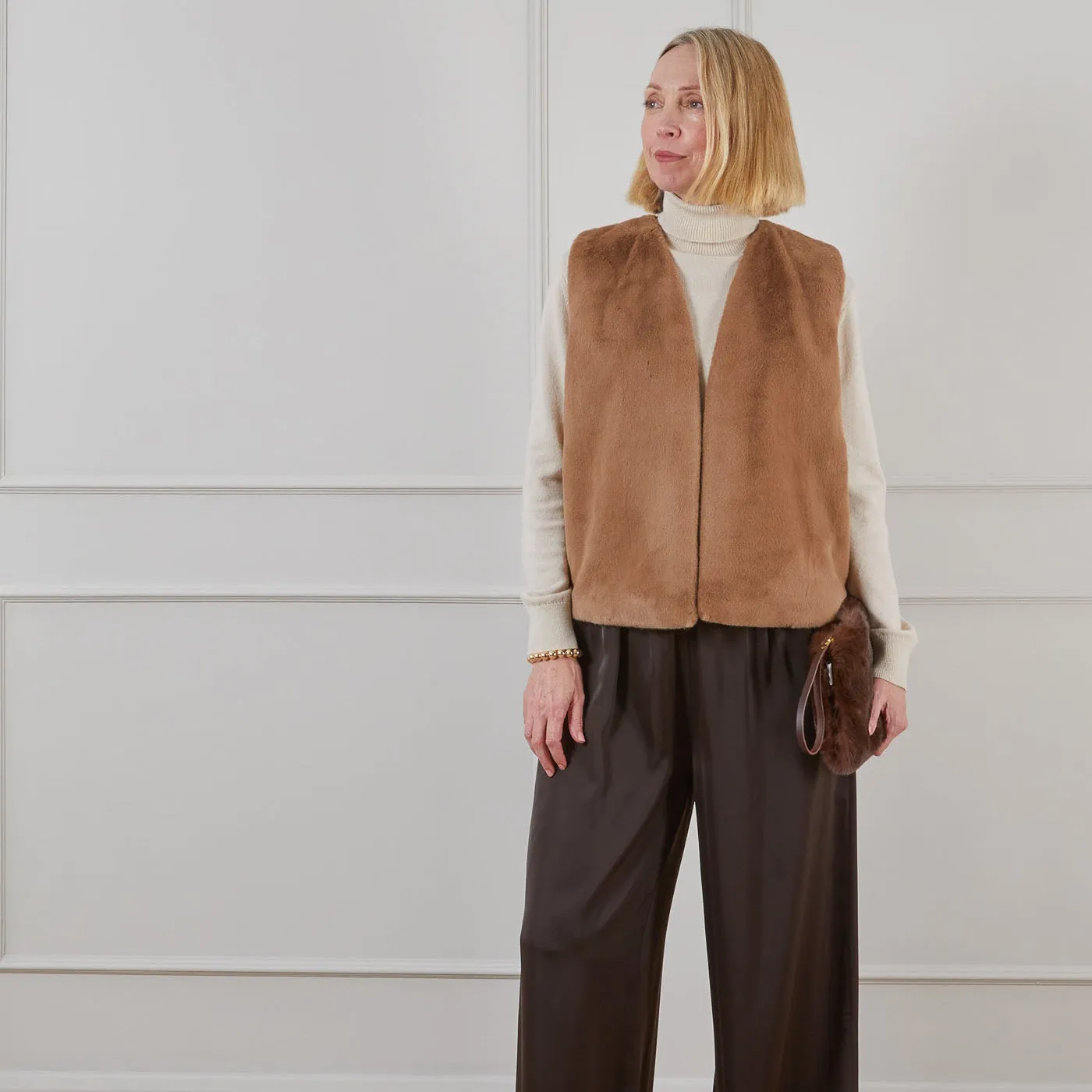 Chalk - Immy Gilet Caramel