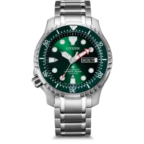 Citizen Promaster Automatic Titanium Green Men's Watch NY0100-50XE