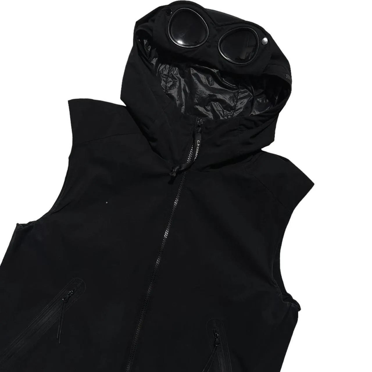 CP Company Pro-Tek Black Goggle Gilet