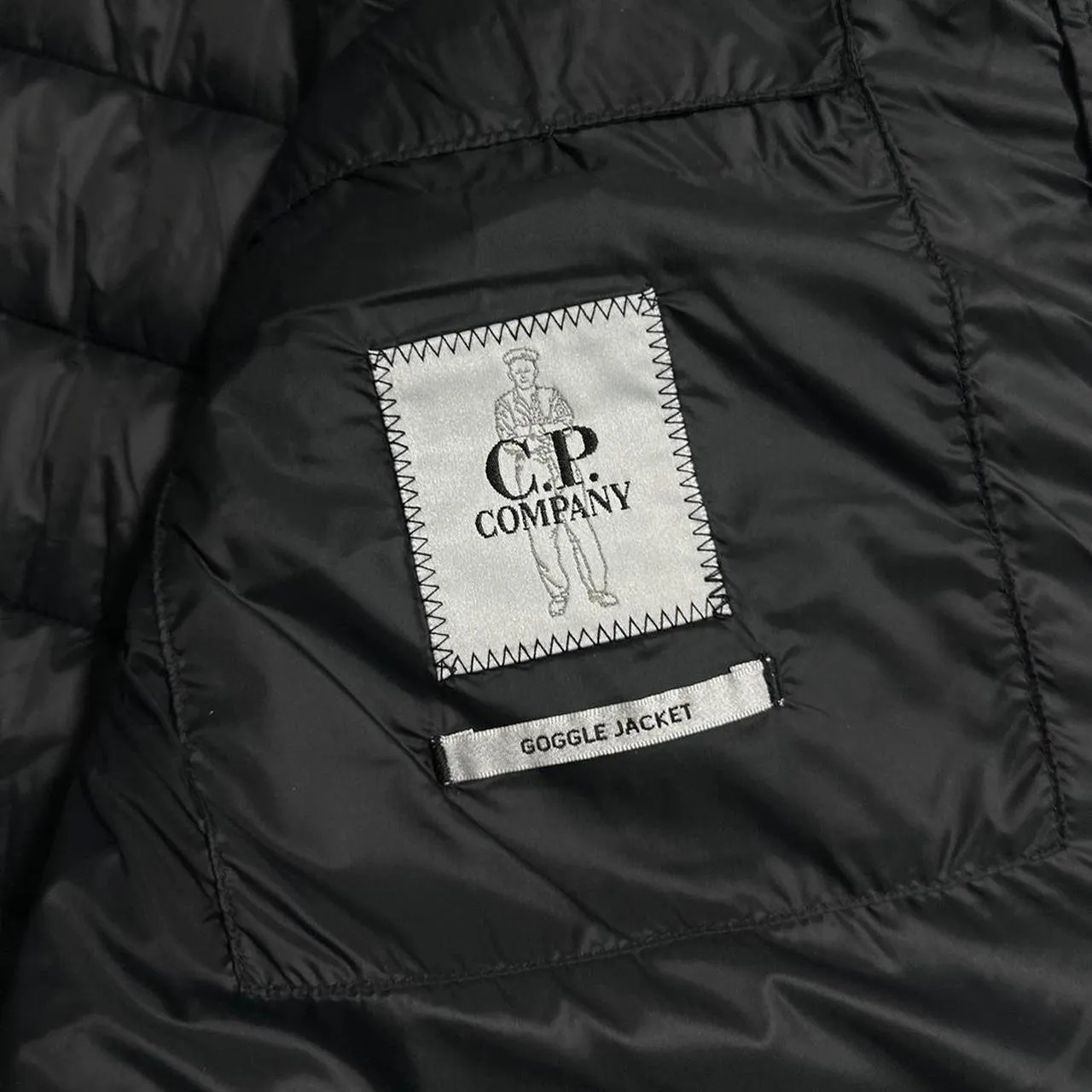 CP Company Shell-R Padded Down Goggle Gilet