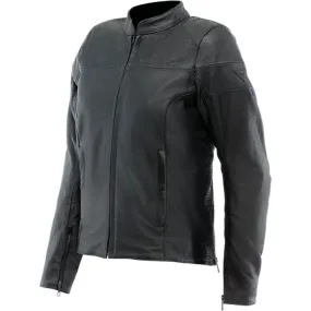 Dainese Itinere Ladies Leather Jacket Black