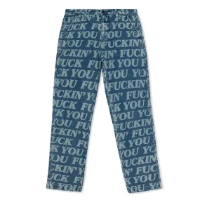 Fuckin Fuck Denim Pants (Medium Wash)