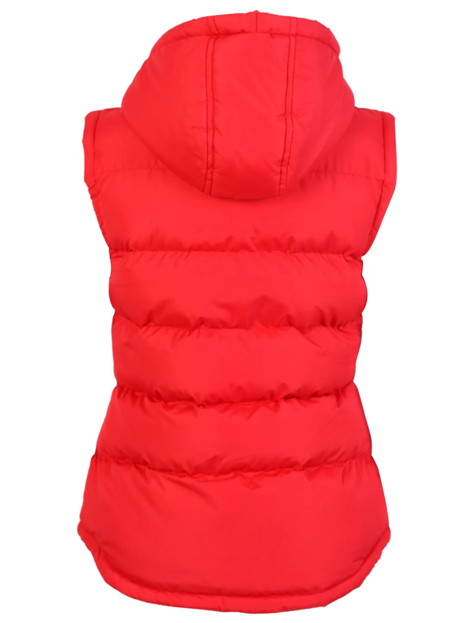 Henrietta Red Hooded Gilet - Tokyo Laundry