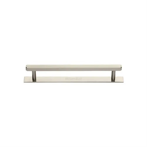 Hexagonal Cabinet Pull Handle with Plate