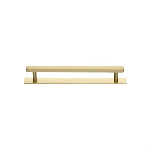 Hexagonal Cabinet Pull Handle with Plate