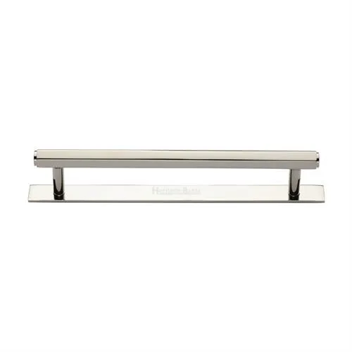 Hexagonal Cabinet Pull Handle with Plate