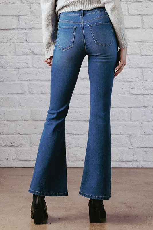 High Rise Flare Jeans