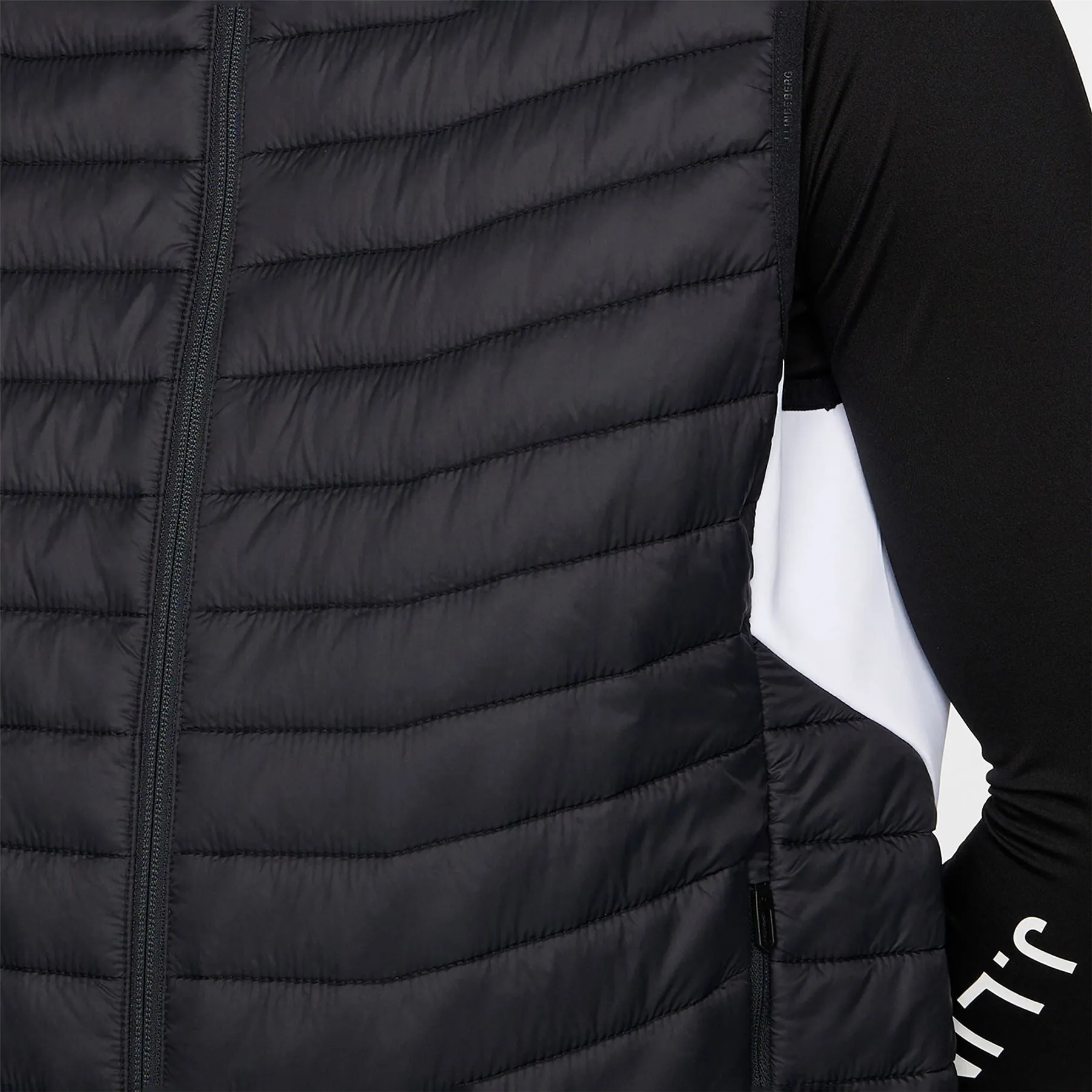 Holden Quilt Hybrid Vest White - AW24