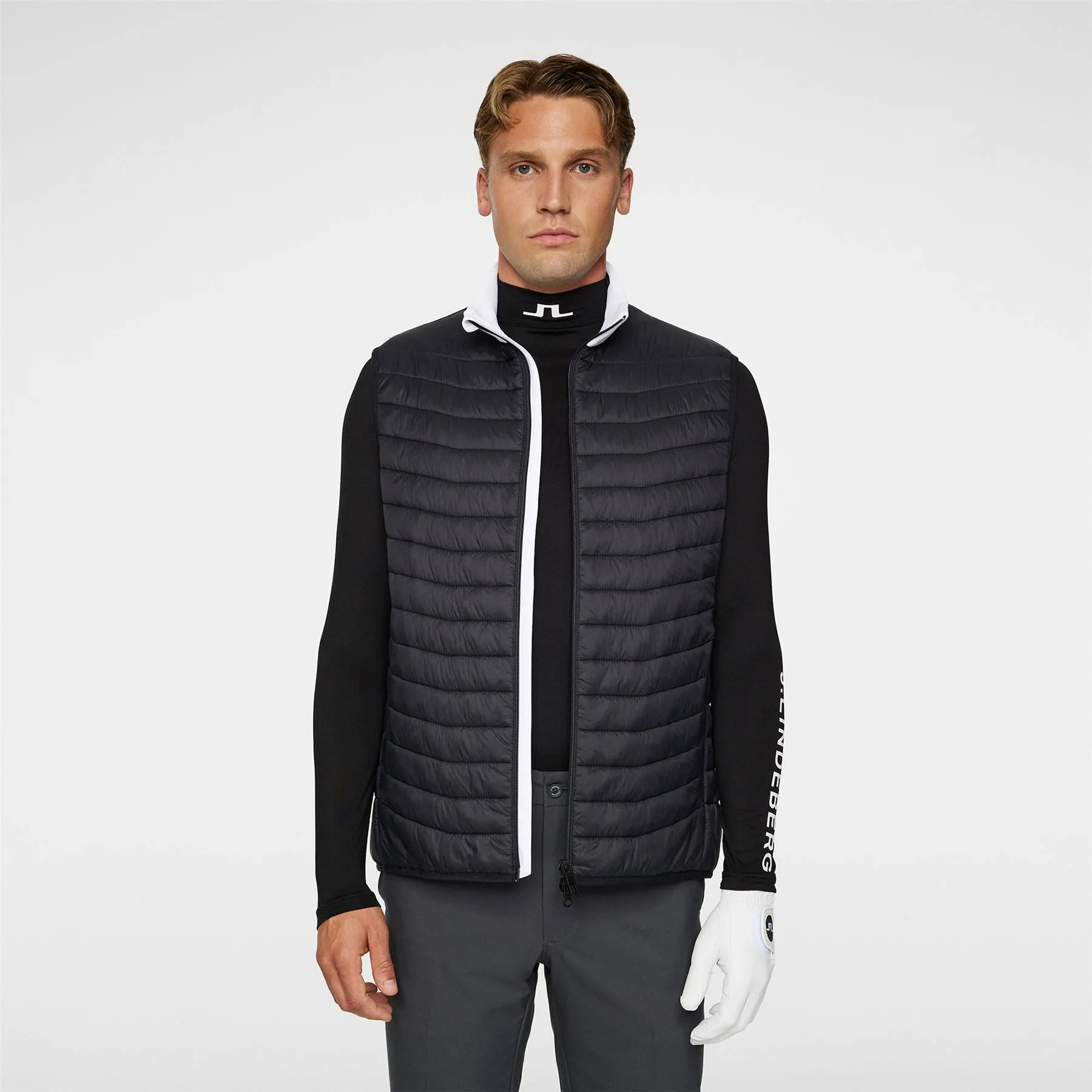 Holden Quilt Hybrid Vest White - AW24