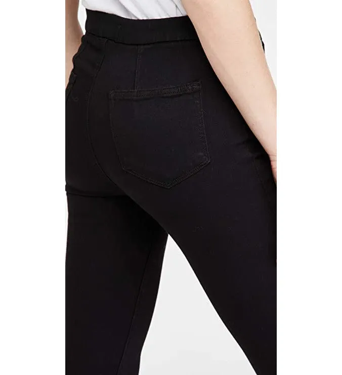 Hoxton Pull-On Ultra Skinny in Black Shadow