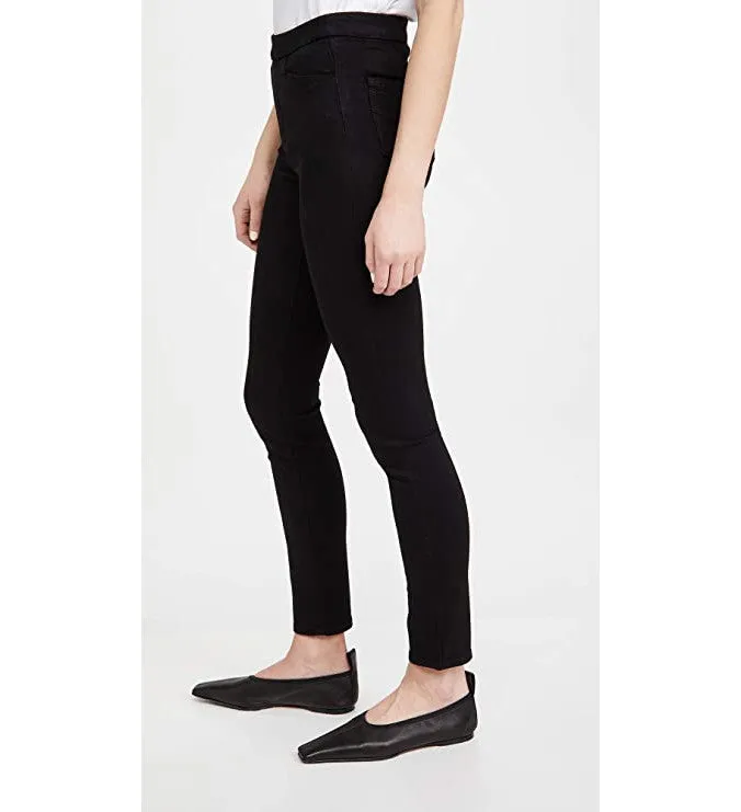 Hoxton Pull-On Ultra Skinny in Black Shadow