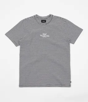 HUF Royale Stripe Short Sleeve Shirt - White / Black