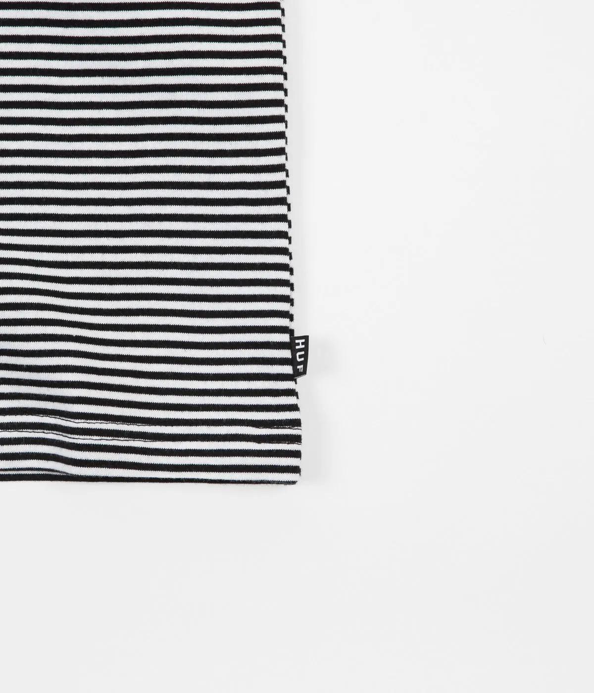 HUF Royale Stripe Short Sleeve Shirt - White / Black