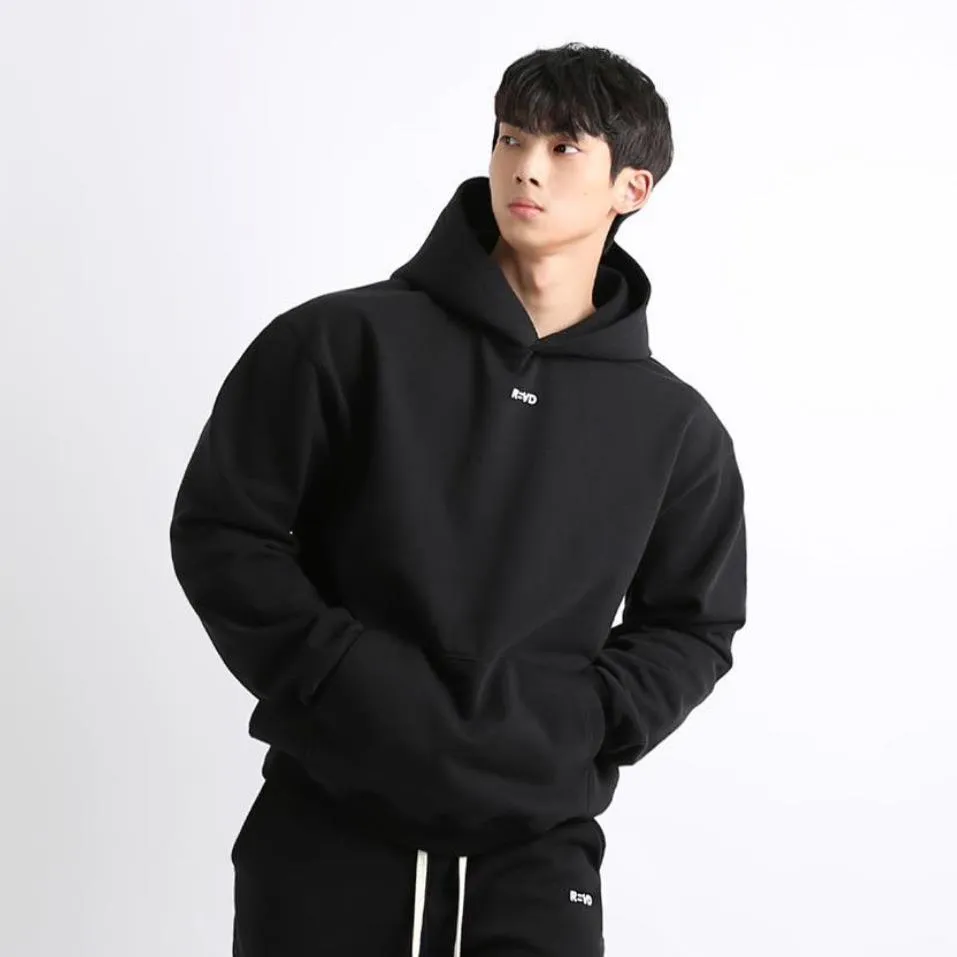 Hzori Men's Sweater Trend Sports Loose Hoodie Training Clothes Running Equipment Fitness Coat Top