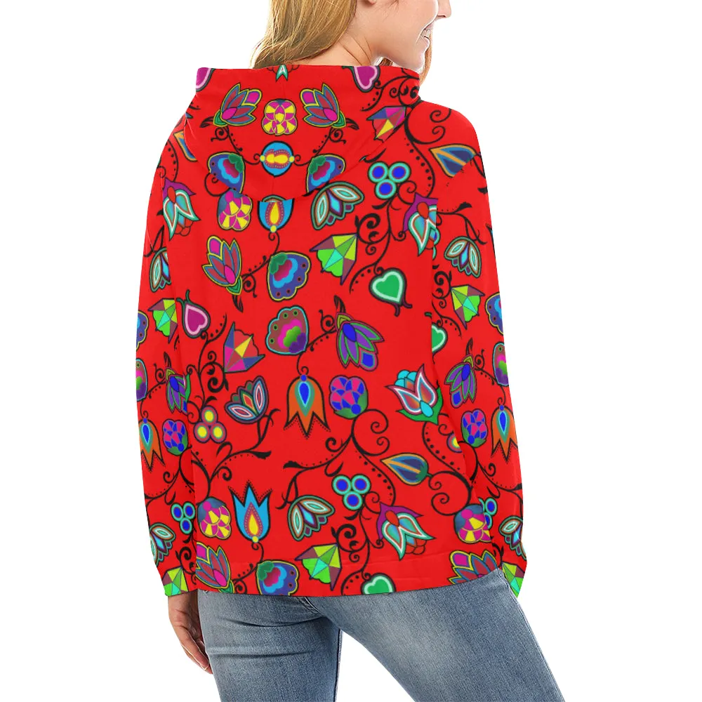 Indigenous Paisley - Dahlia Hoodie for Women (USA Size)