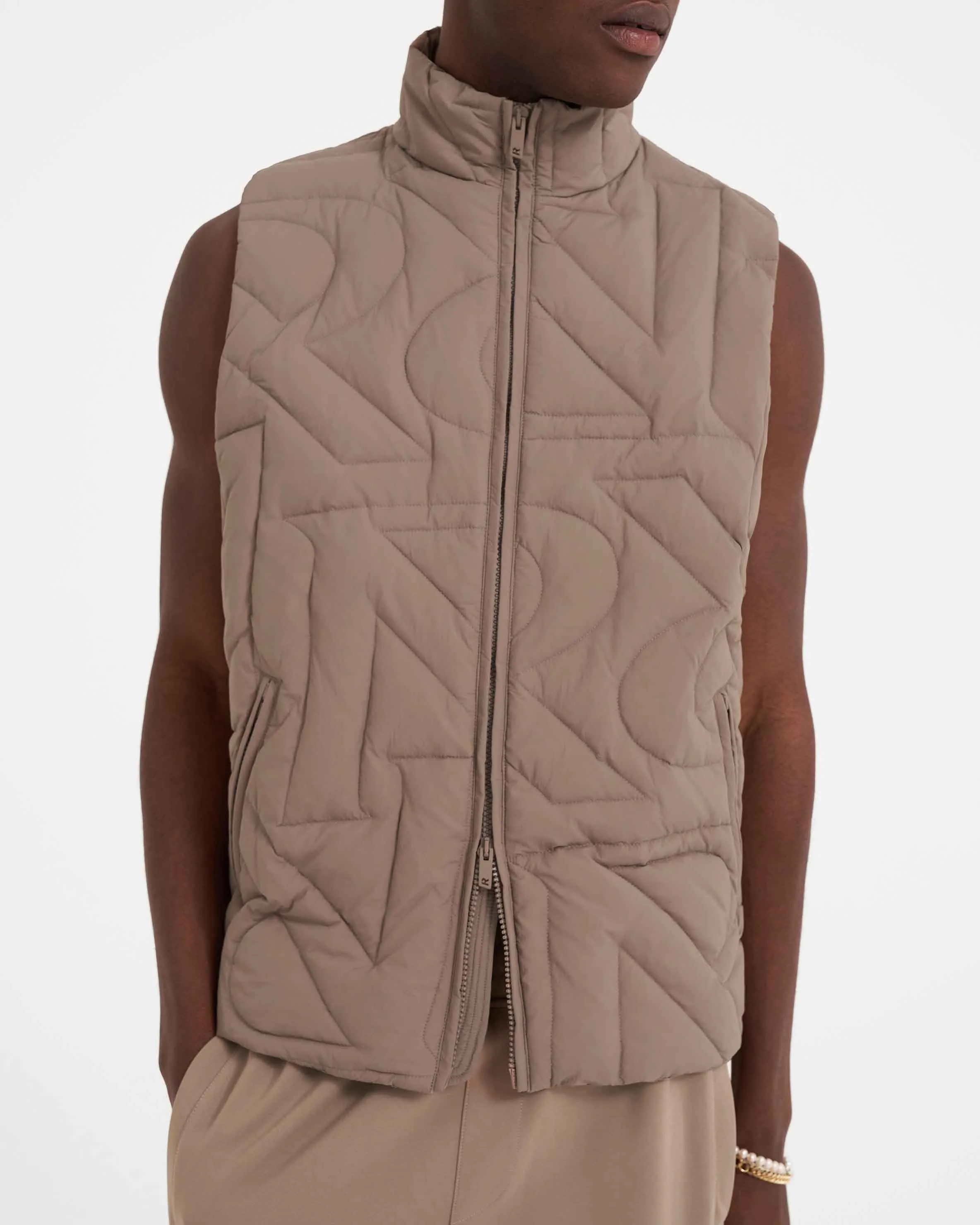 Initial Gilet - Mushroom