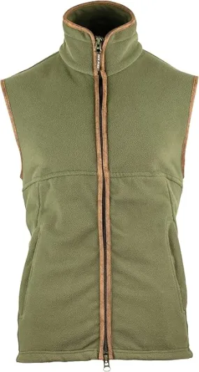 JP Mens Countryman Fleece Gilet Light Olive