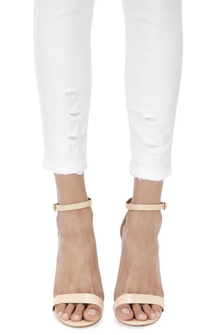 Kan Can: Lara White Skinny Jeans