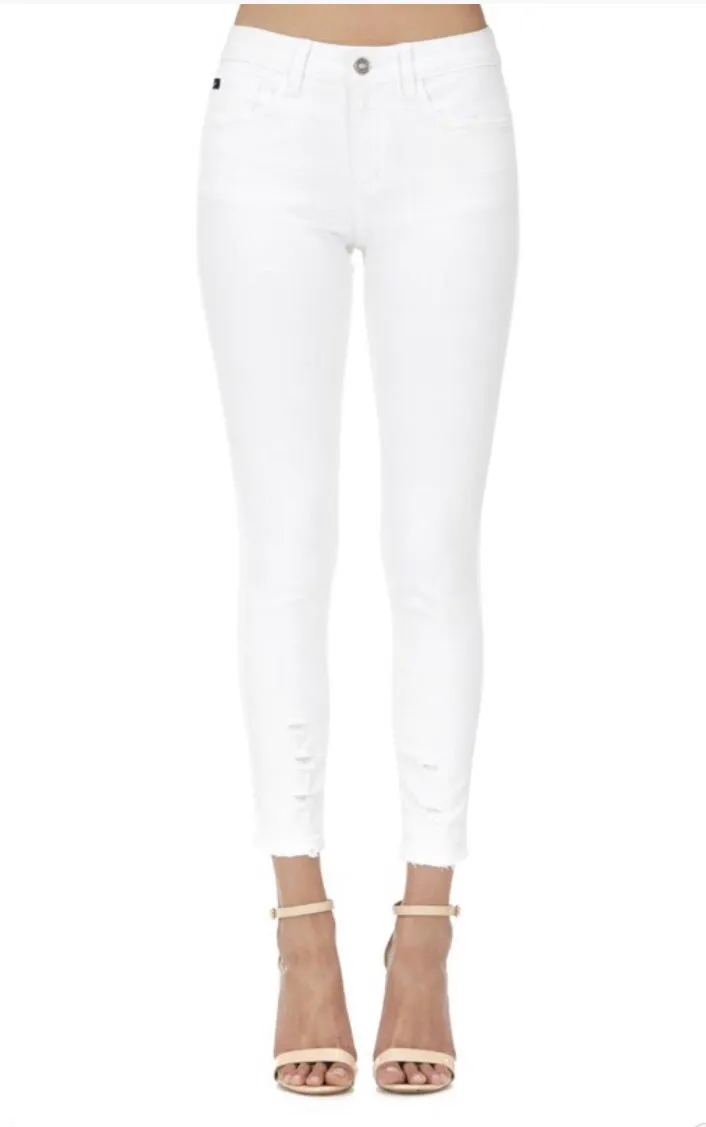 Kan Can: Lara White Skinny Jeans