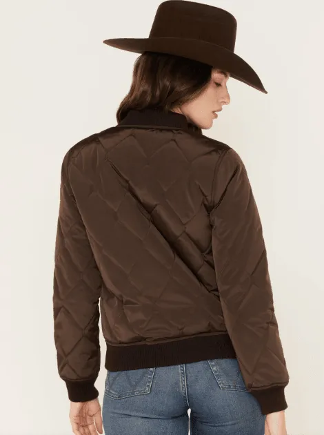 Kimes Ranch Women's Marinos Bomber Brown Jacket