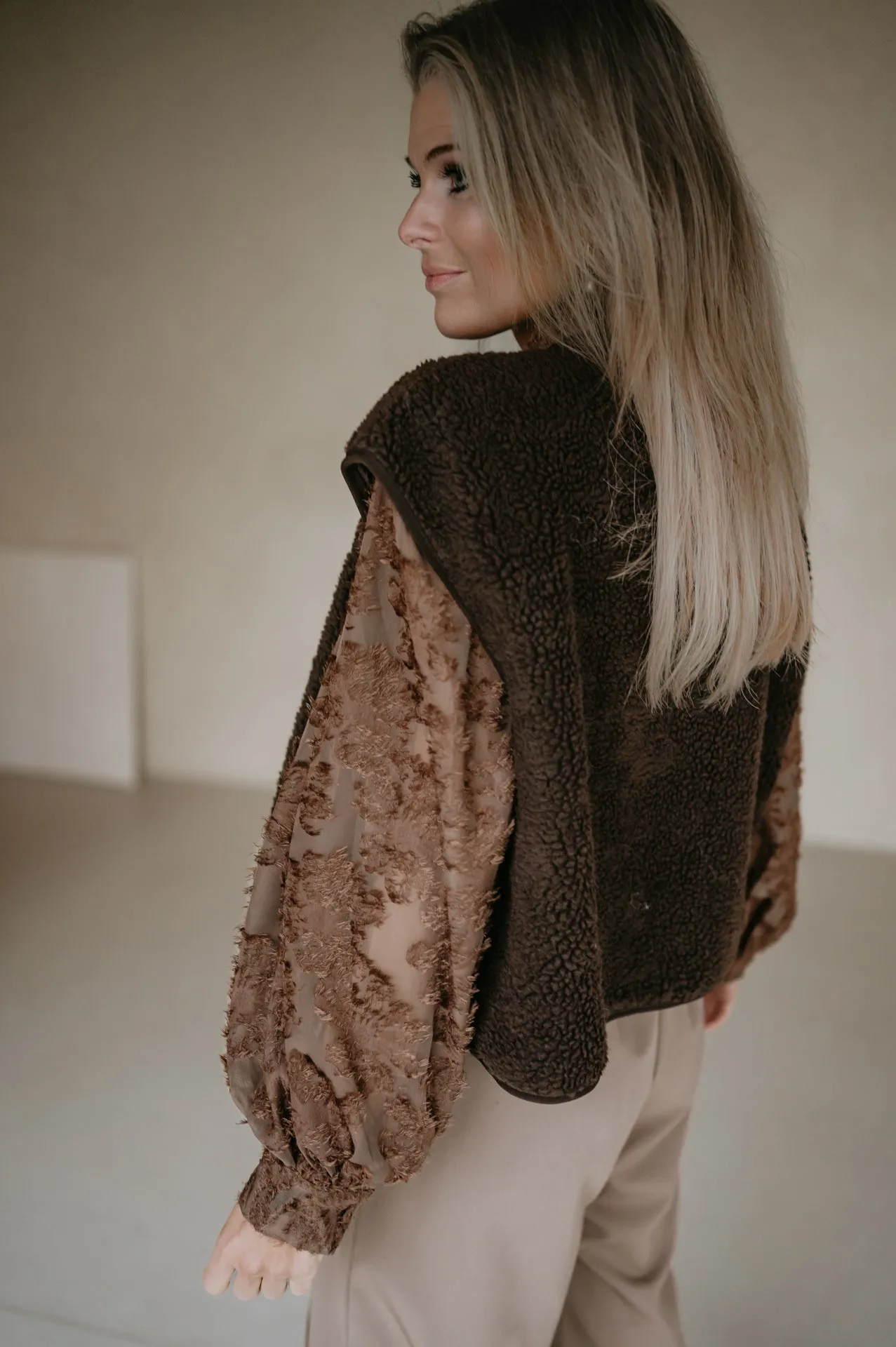 Ledra gilet I Chocolate Brown