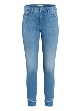 Mac T Day1.02 Skinny Double Fringe Jean 5938 0363 D278 Pale Denim Blue