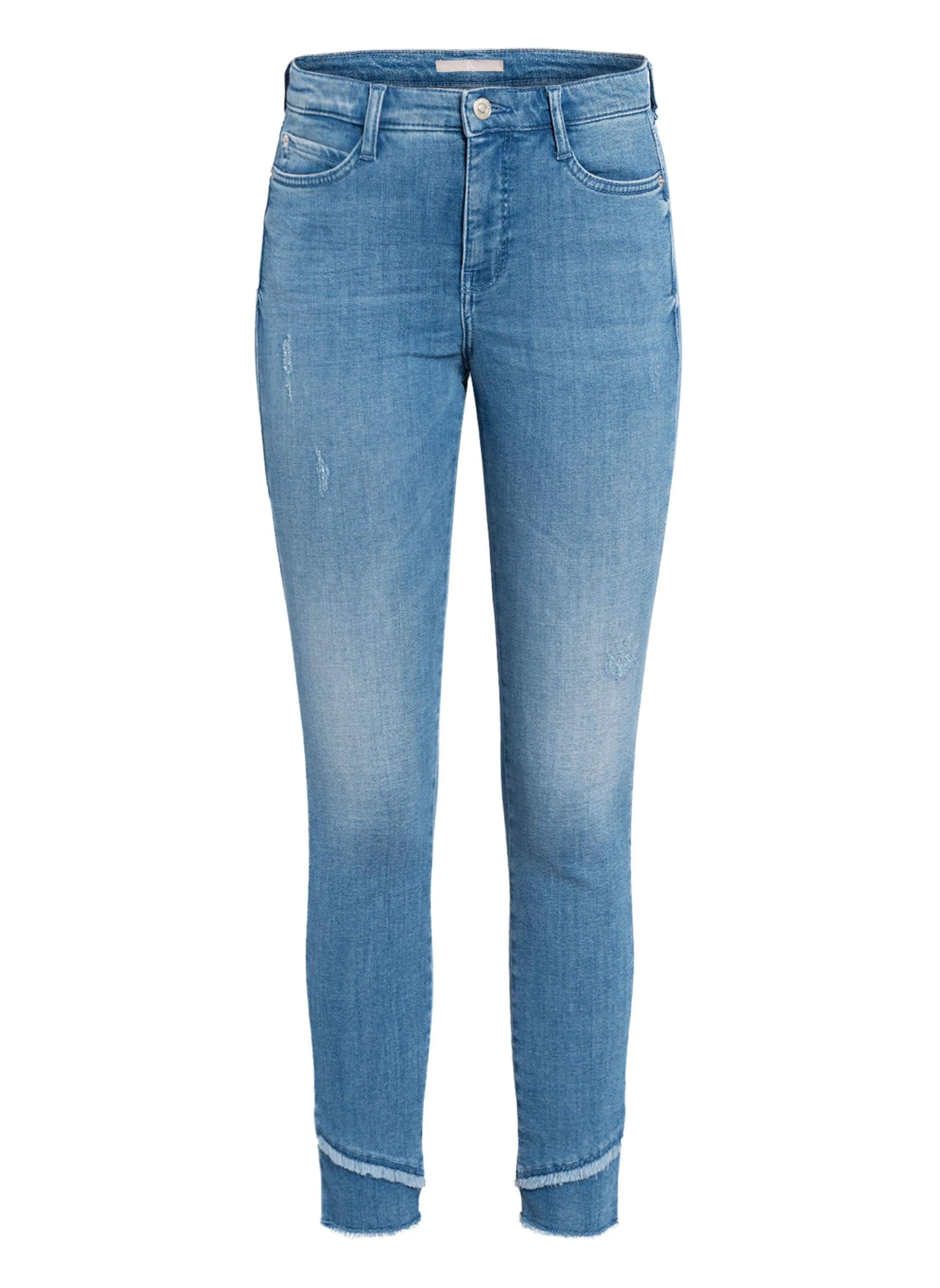 Mac T Day1.02 Skinny Double Fringe Jean 5938 0363 D278 Pale Denim Blue