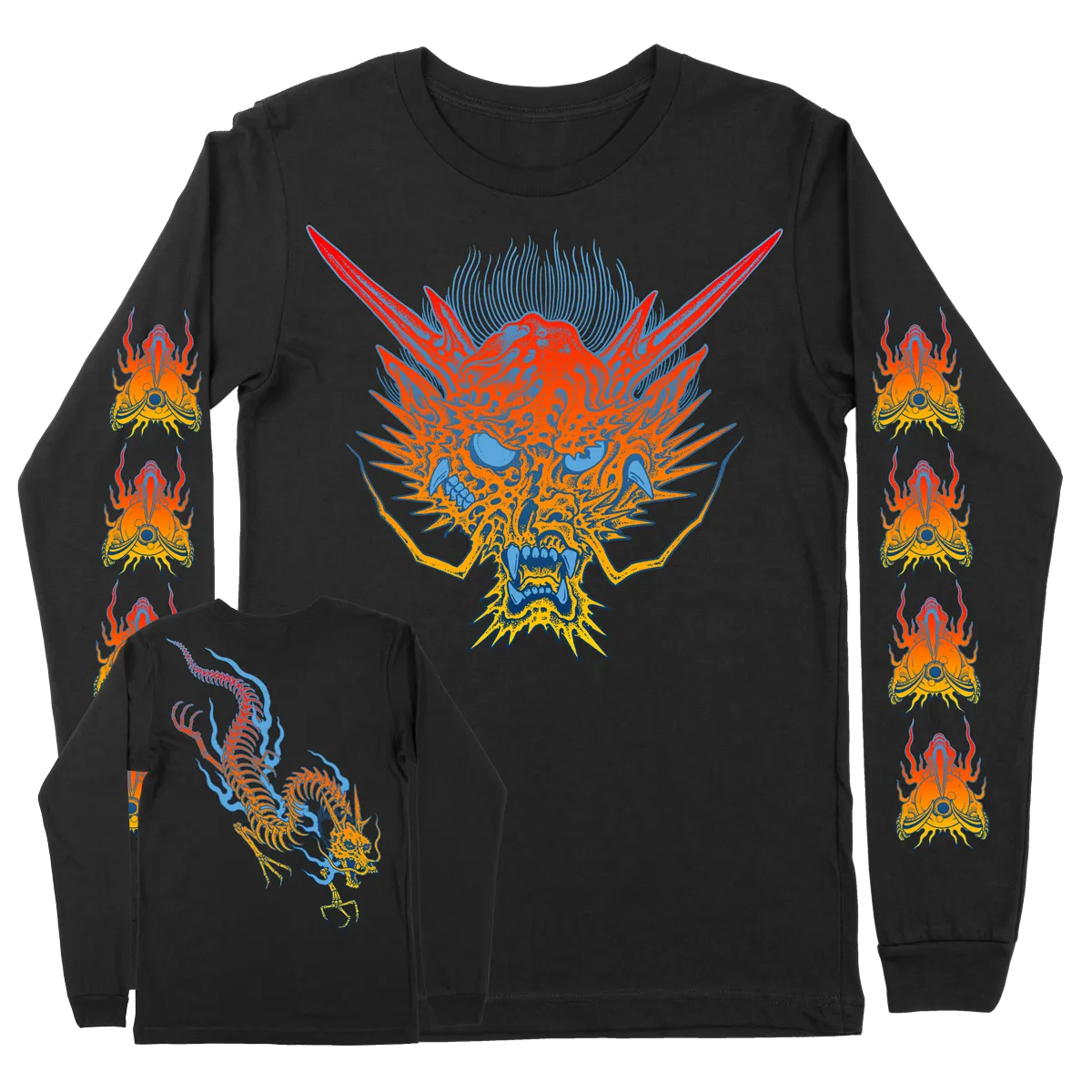 Marc Nava "Dragons" Black Longsleeve