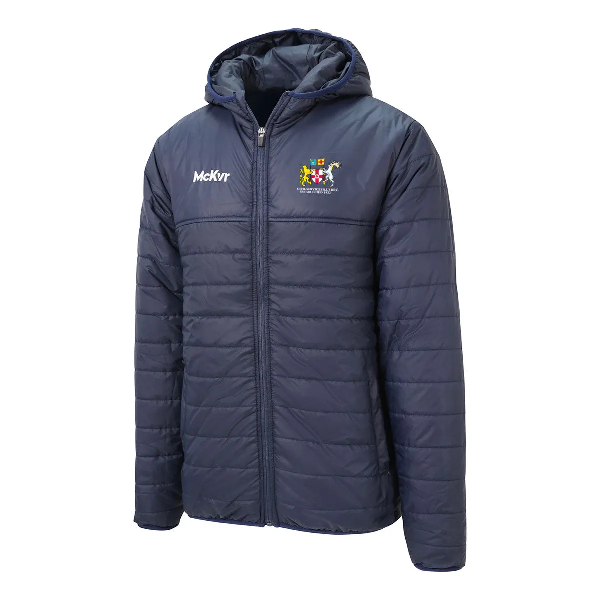 Mc Keever Civil Service NI RFC Core 22 Puffa Jacket - Youth - Navy