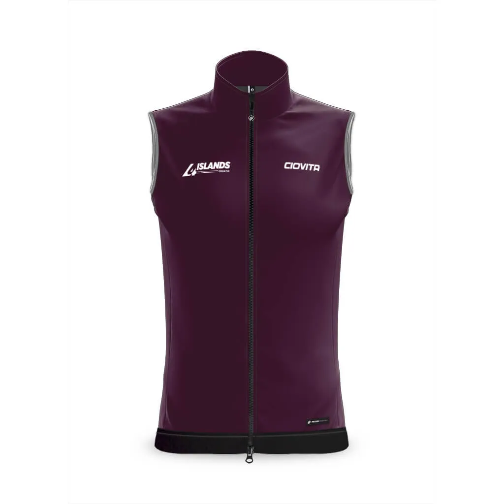 Men's 4Islands MTB Croatia Tinta Gilet (Plum)