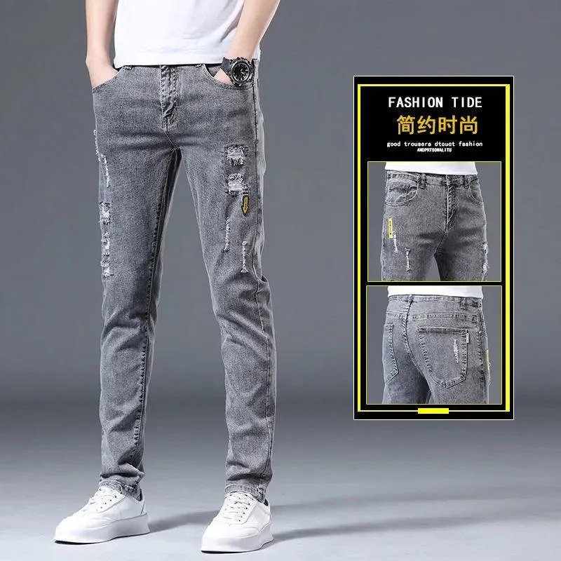 Men's Casual Slim Breathable Pants