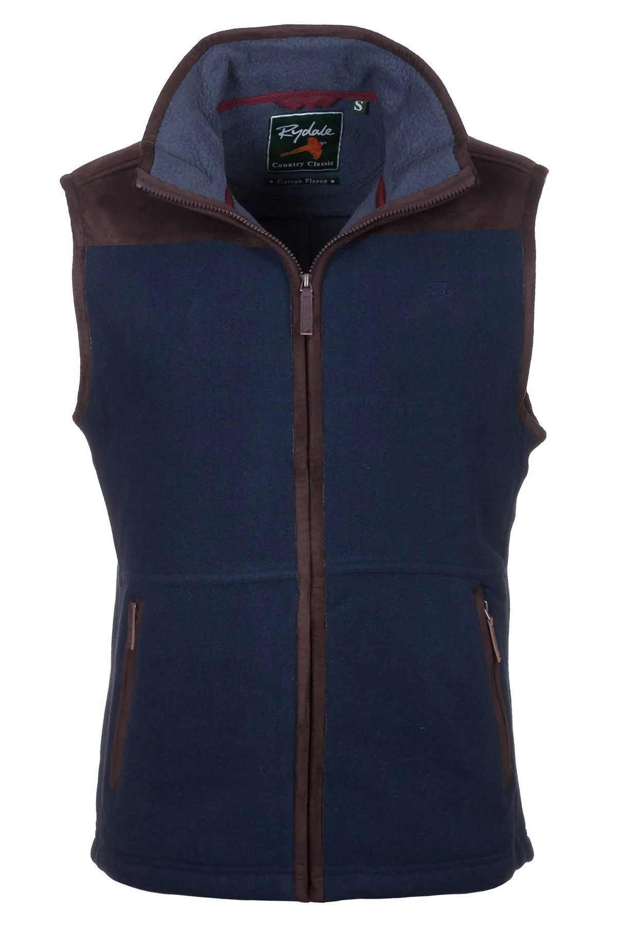 Men's Garton Fleece Gilet Ry Motif