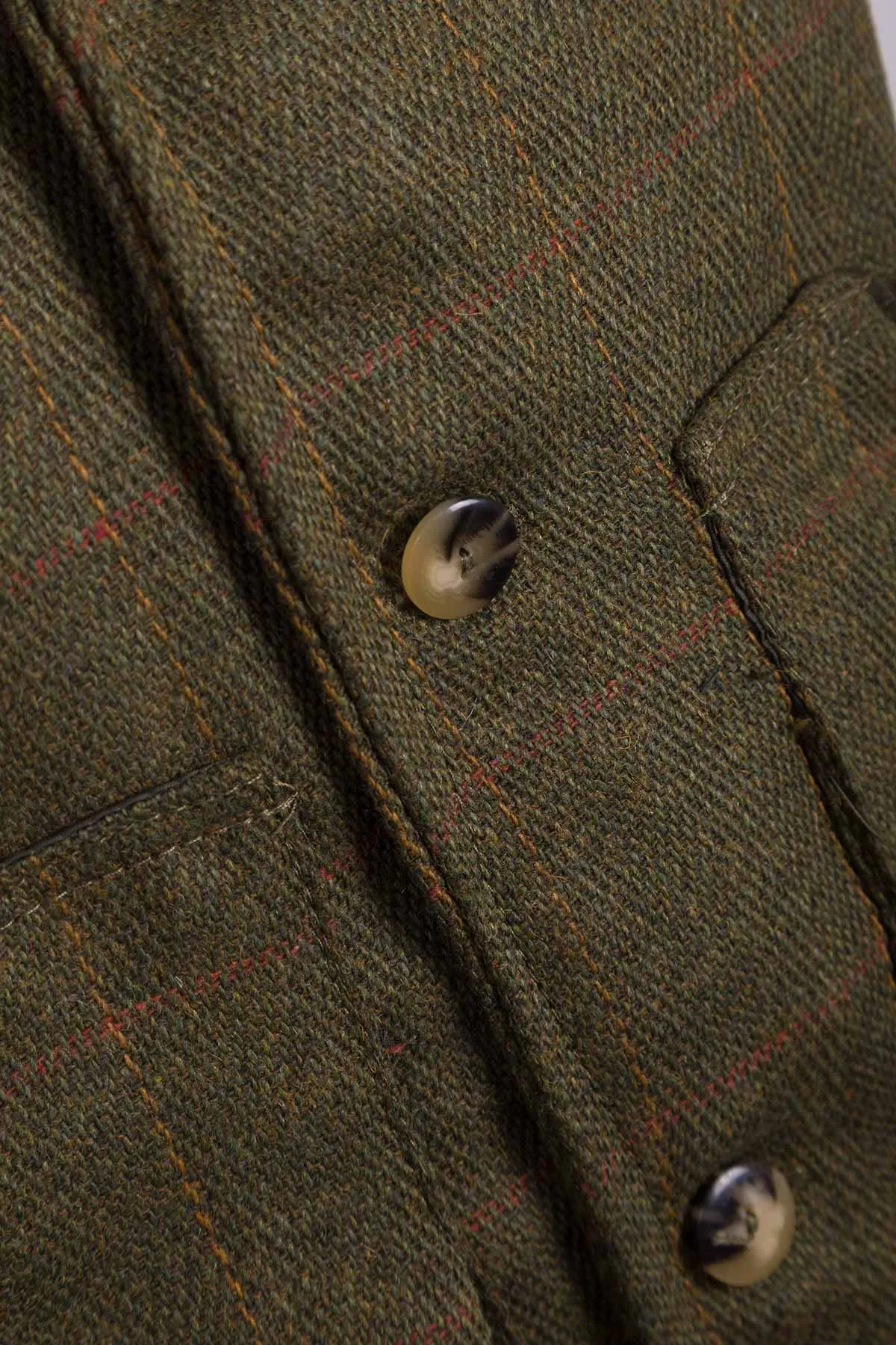 Men's Tweed Shooting Waistcoat - Danby