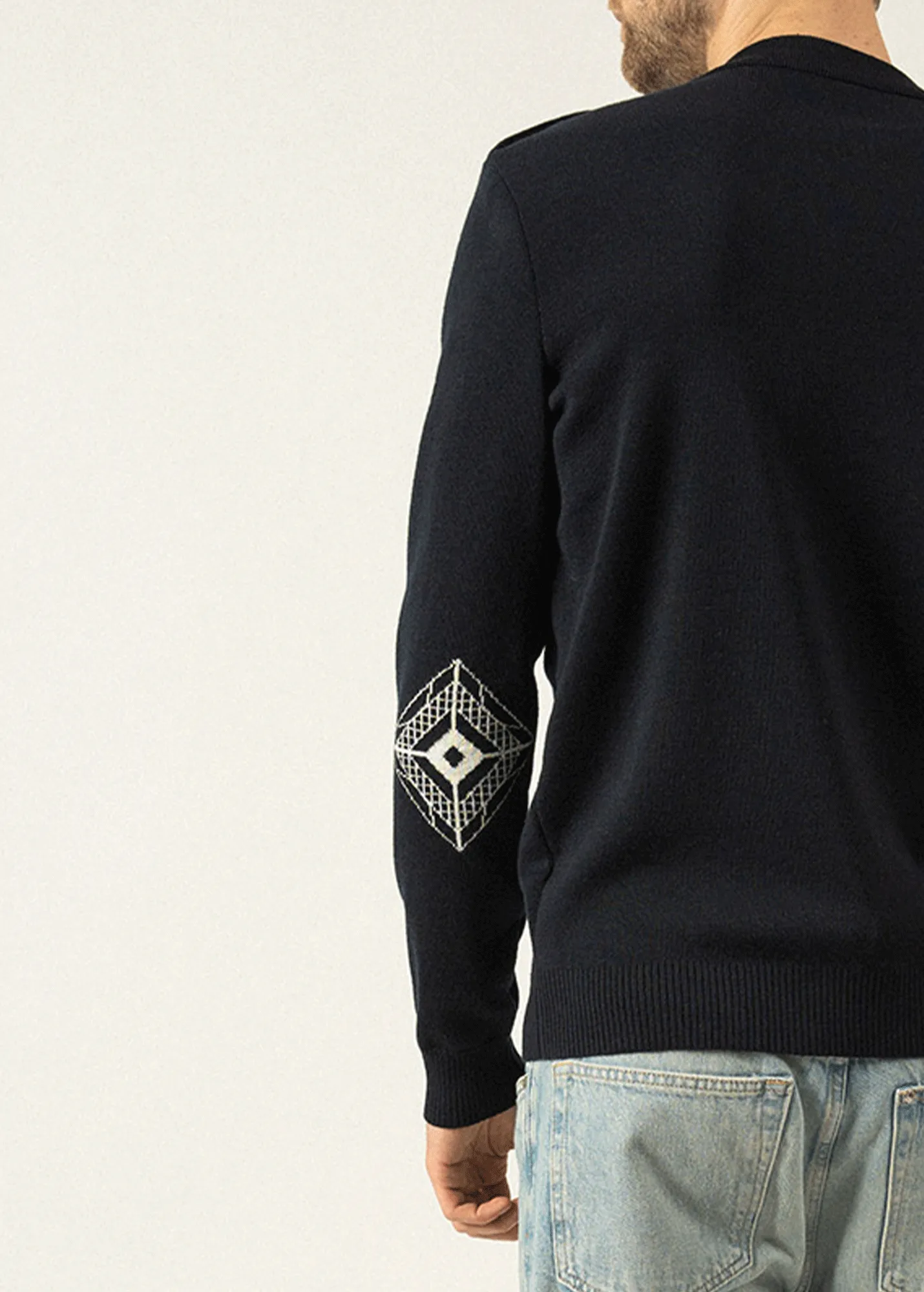 Mondiovision Eiffel sailor jumper - SAINT JAMES x La Tour Eiffel (NAVY/ECUME)