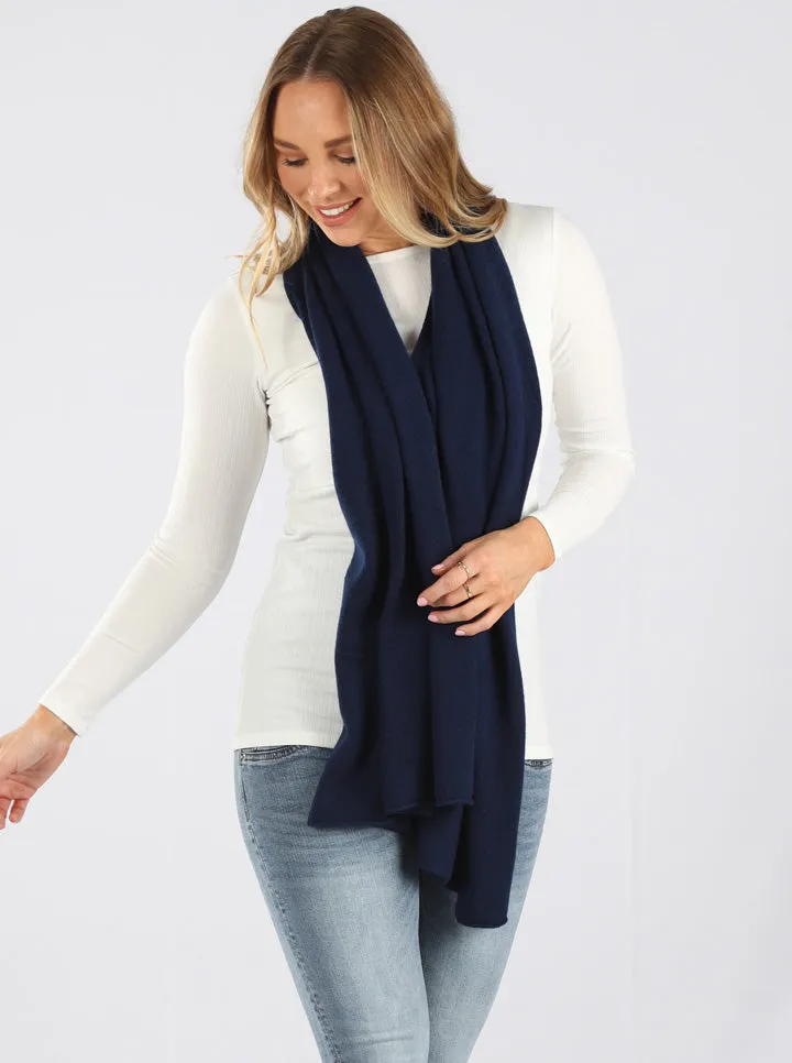 Moozie Mama Luxury Poncho/Scarf Maternity & Nursing Cover in Navy