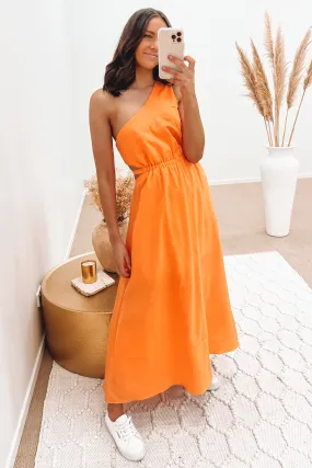 Morgan Maxi Dress Orange