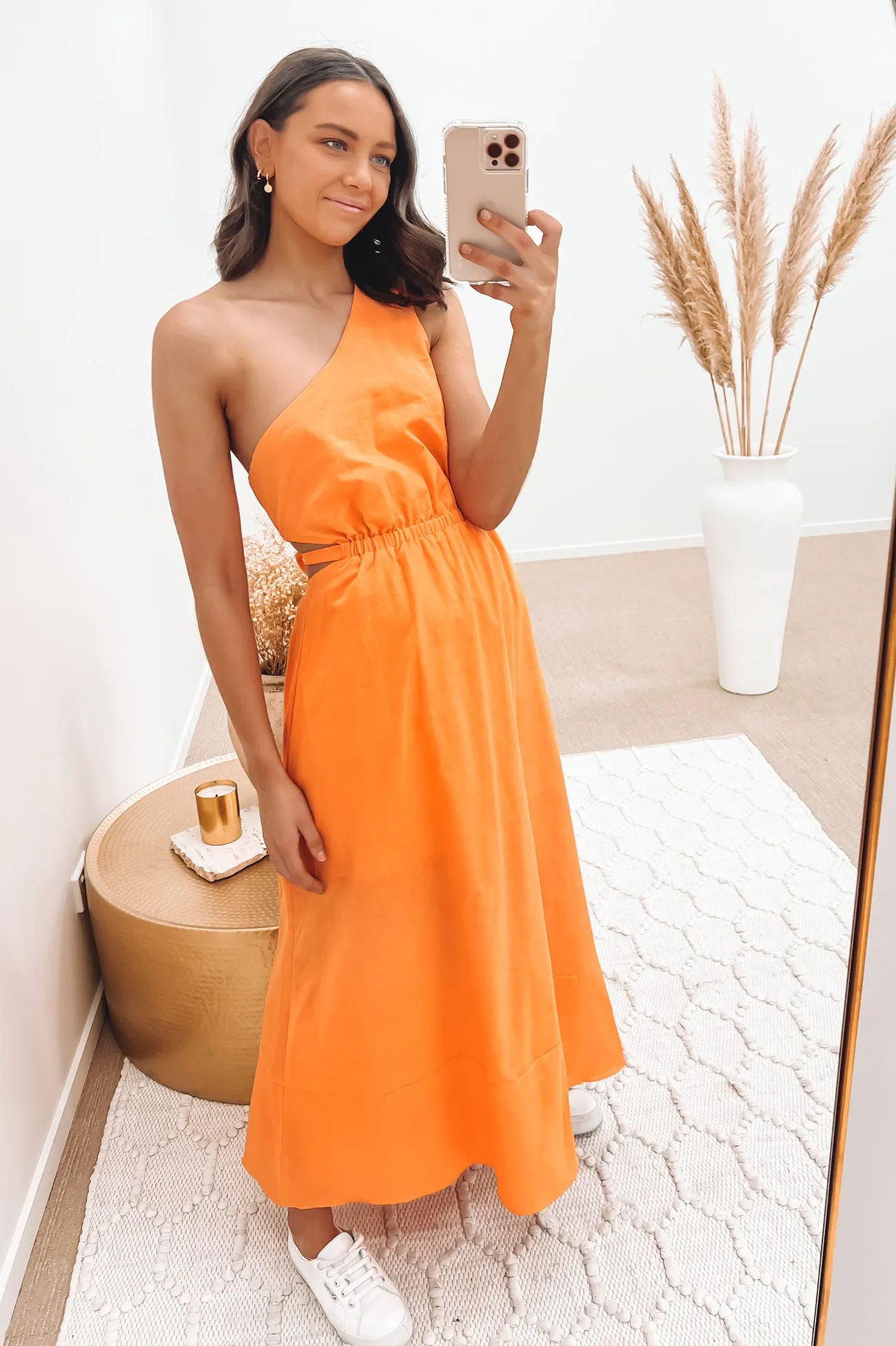 Morgan Maxi Dress Orange