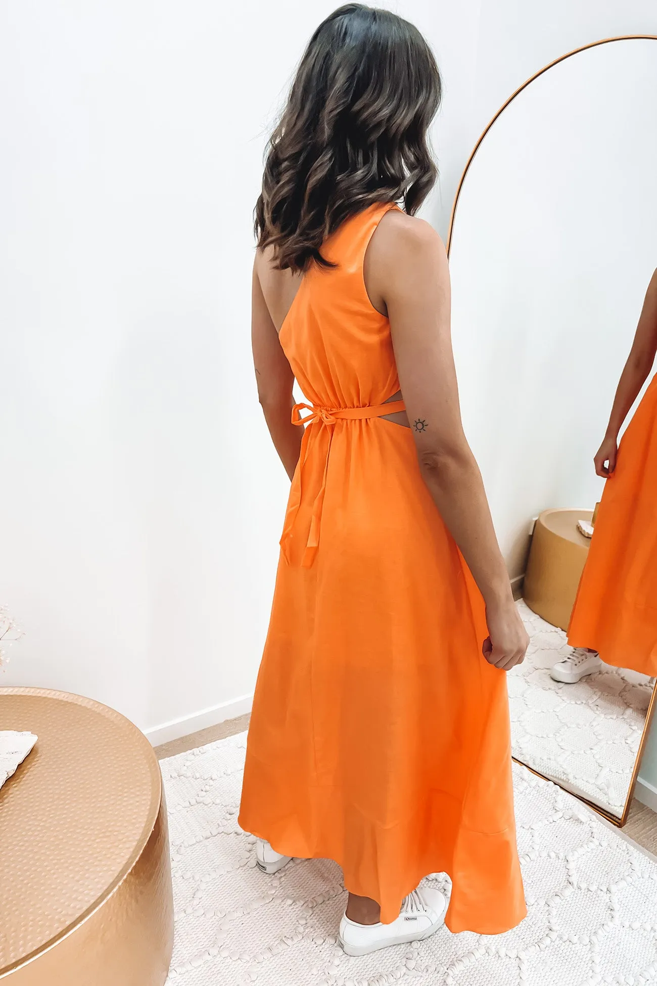 Morgan Maxi Dress Orange