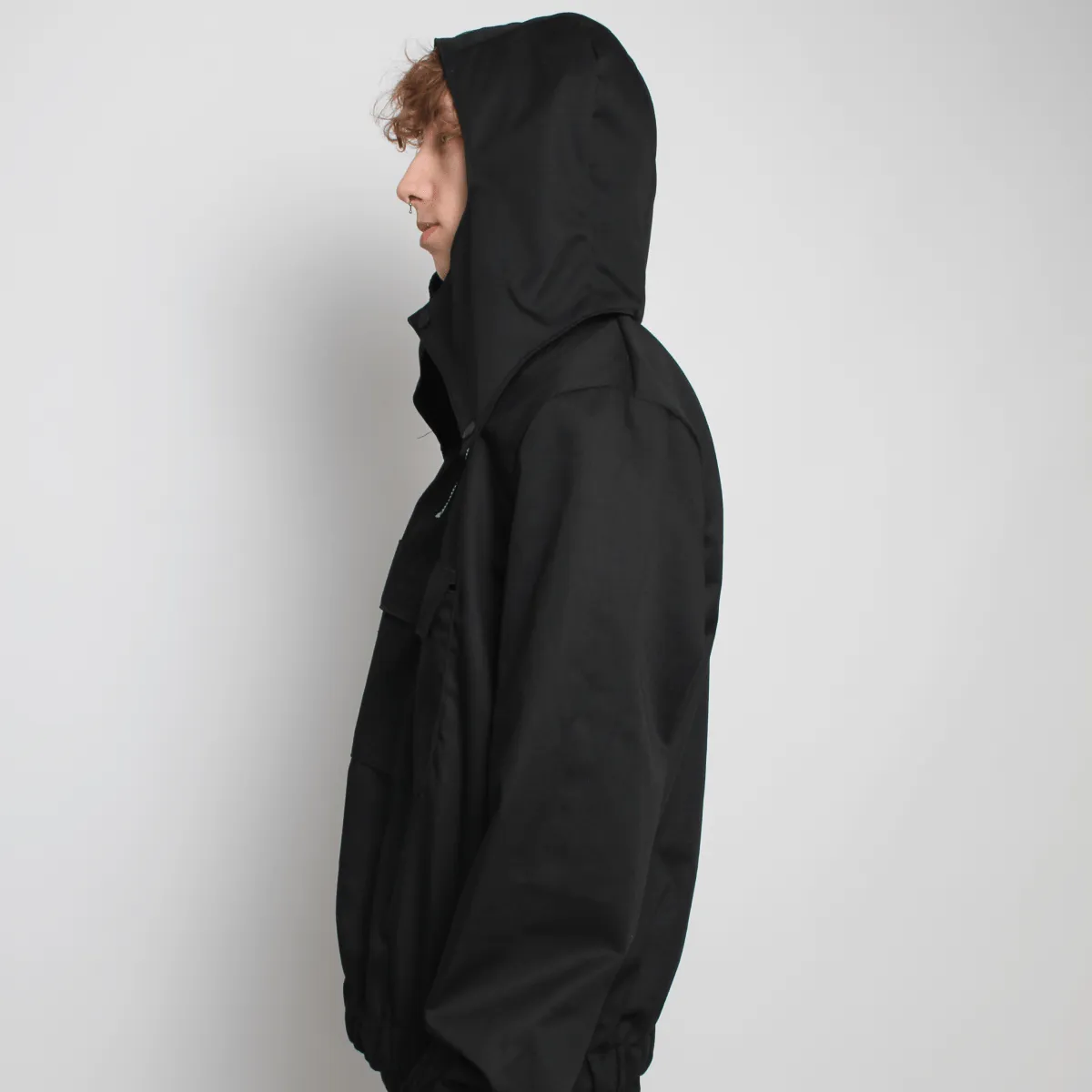 MULTI POCKET WINDCHEATER BLACK