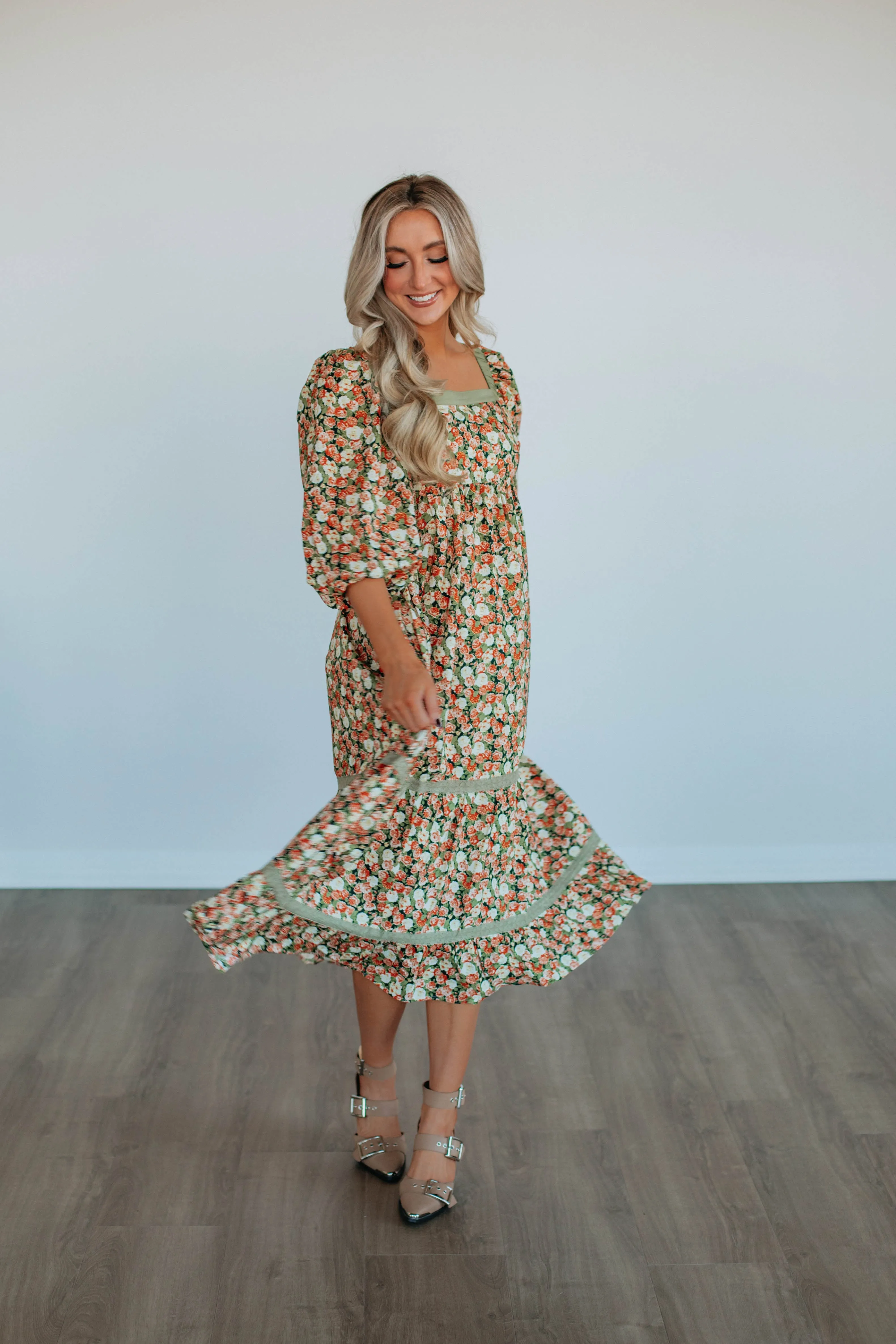 Nautia Floral Dress