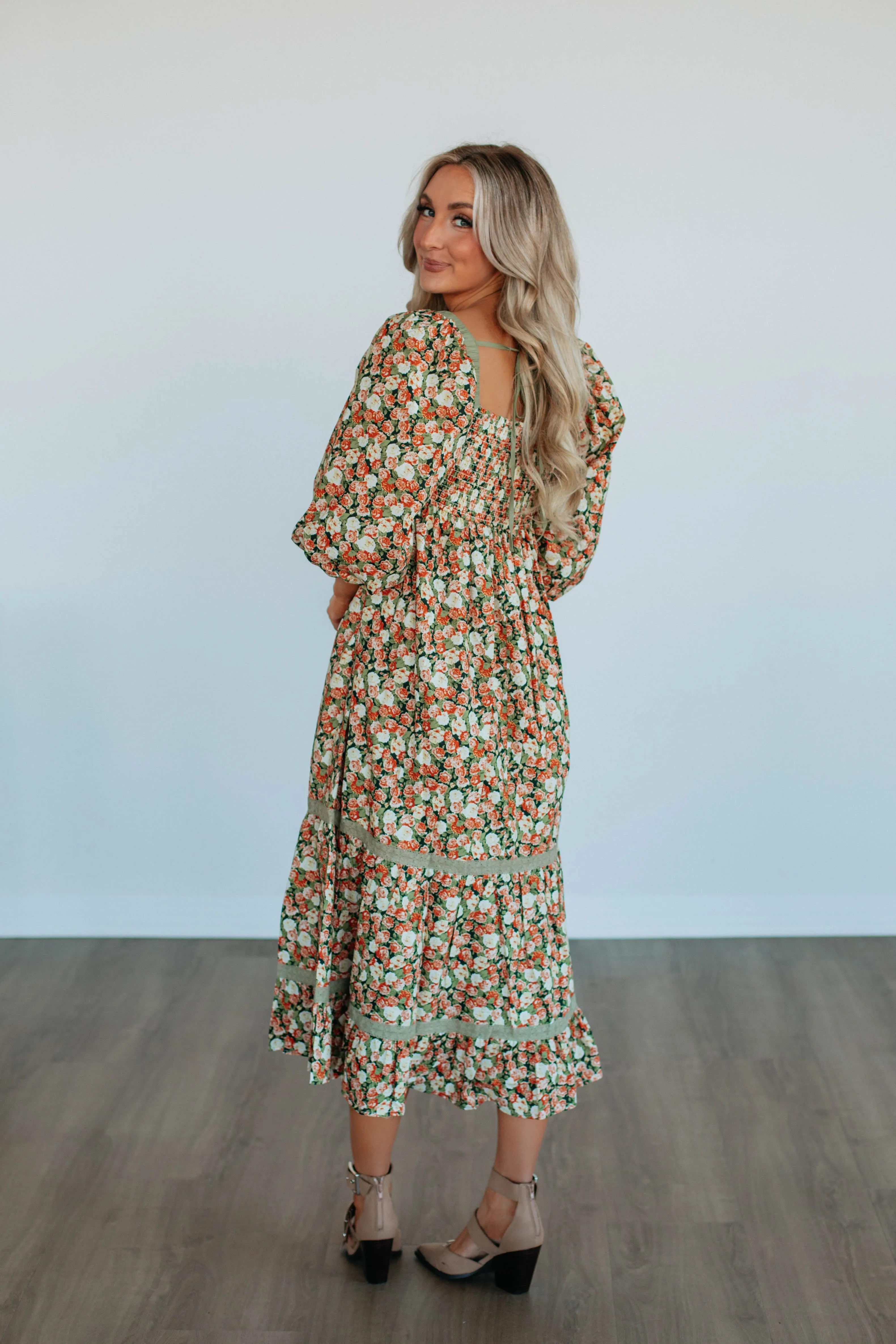 Nautia Floral Dress