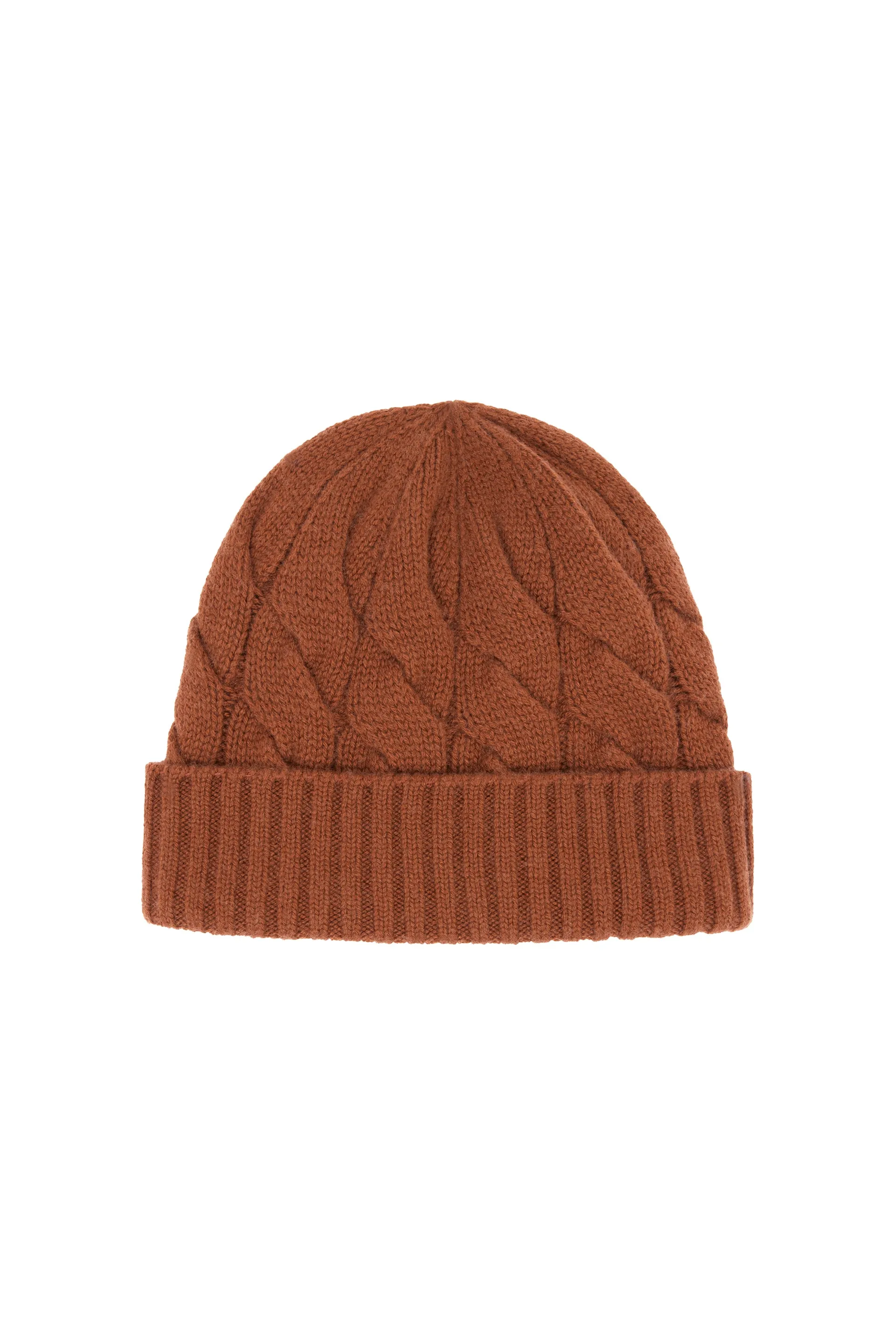 Nutmeg Vail Cable Knit Hat