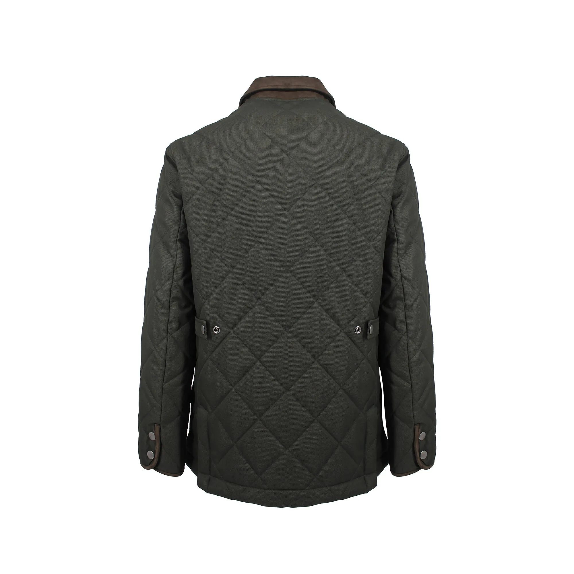 Olive Enfield Quilted Jacket