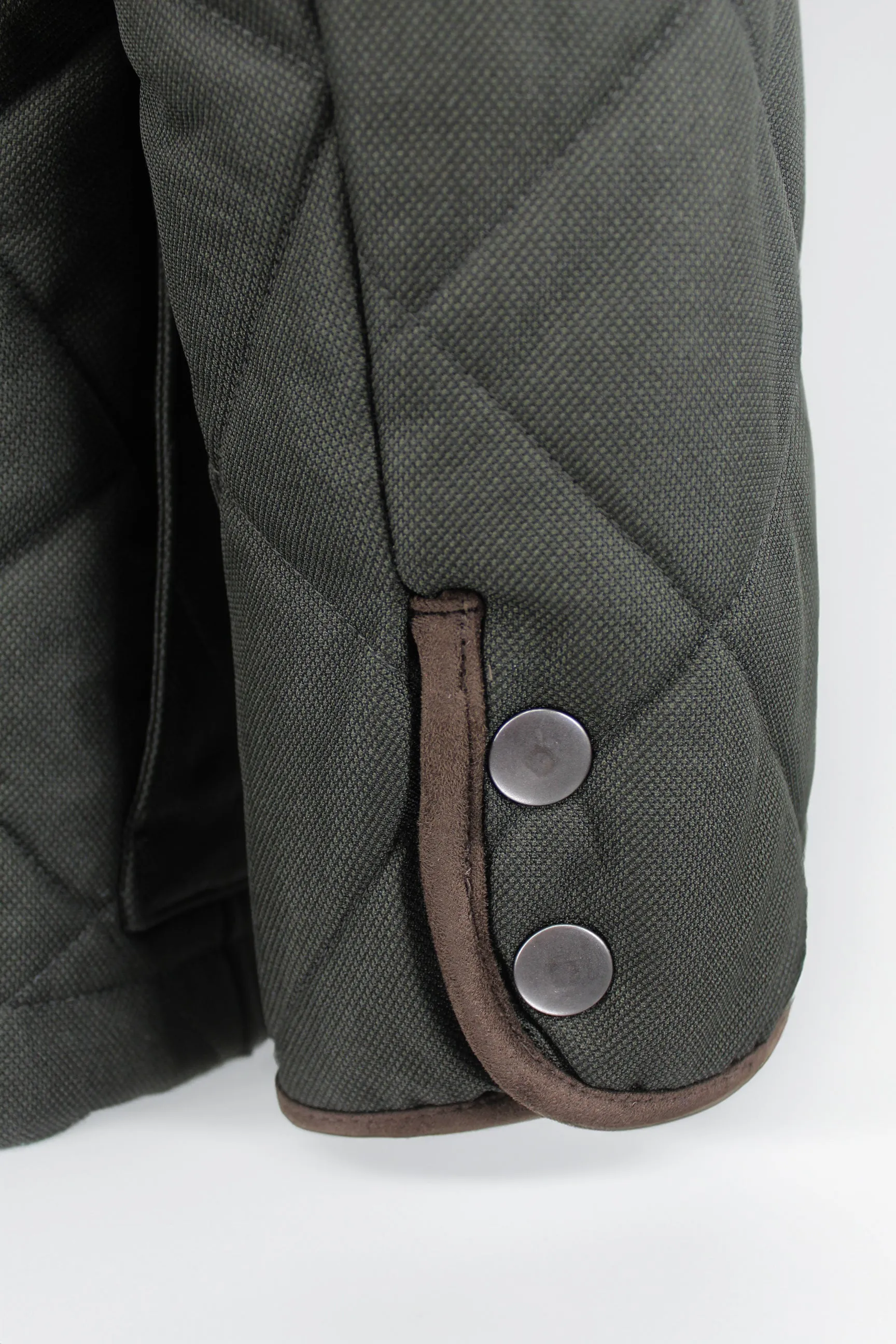 Olive Enfield Quilted Jacket